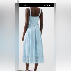 French connection eyelet dress